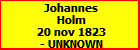 Johannes Holm