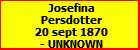 Josefina Persdotter