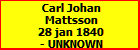 Carl Johan Mattsson