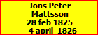 Jns Peter Mattsson