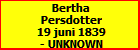 Bertha Persdotter