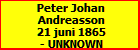 Peter Johan Andreasson