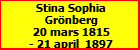 Stina Sophia Grnberg