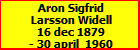 Aron Sigfrid Larsson Widell