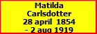 Matilda Carlsdotter