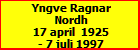 Yngve Ragnar Nordh