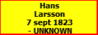 Hans Larsson