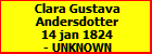 Clara Gustava Andersdotter