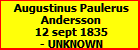 Augustinus Paulerus Andersson