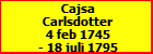 Cajsa Carlsdotter