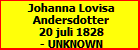 Johanna Lovisa Andersdotter