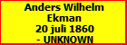 Anders Wilhelm Ekman