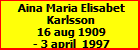 Aina Maria Elisabet Karlsson