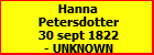 Hanna Petersdotter