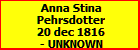 Anna Stina Pehrsdotter