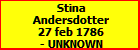 Stina Andersdotter