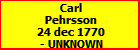 Carl Pehrsson