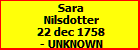 Sara Nilsdotter
