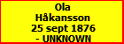 Ola Hkansson