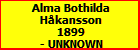 Alma Bothilda Hkansson