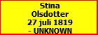 Stina Olsdotter