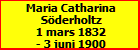 Maria Catharina Sderholtz