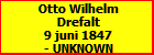 Otto Wilhelm Drefalt