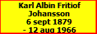 Karl Albin Fritiof Johansson