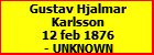 Gustav Hjalmar Karlsson