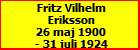 Fritz Vilhelm Eriksson