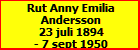 Rut Anny Emilia Andersson