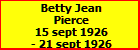Betty Jean Pierce