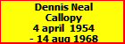 Dennis Neal Callopy