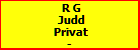 R G Judd