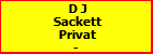 D J Sackett