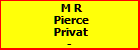 M R Pierce