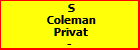 S Coleman