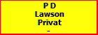 P D Lawson