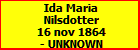 Ida Maria Nilsdotter