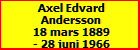 Axel Edvard Andersson
