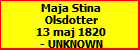 Maja Stina Olsdotter