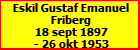 Eskil Gustaf Emanuel Friberg