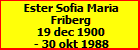 Ester Sofia Maria Friberg