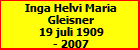 Inga Helvi Maria Gleisner