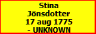 Stina Jnsdotter