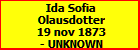 Ida Sofia Olausdotter