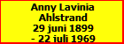 Anny Lavinia Ahlstrand