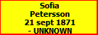 Sofia Petersson