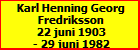 Karl Henning Georg Fredriksson