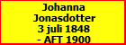 Johanna Jonasdotter